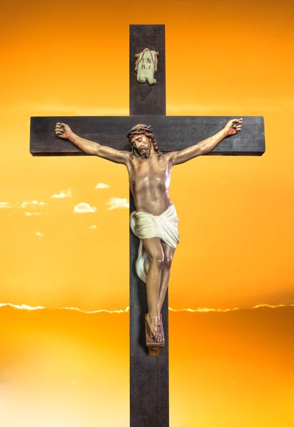 Jesus Cristo crucificação — Fotografia de Stock