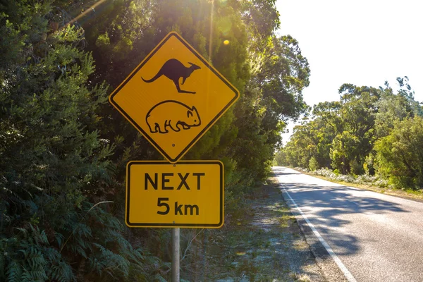 Australian road signs — Stock Photo, Image