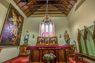 St Johns Church altar clipart