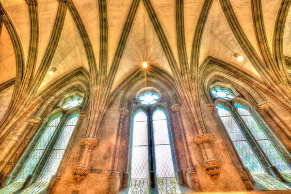 Catedral vidrieras —  Fotos de Stock