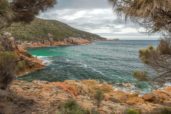 Сонний Бей Freycinet — стокове фото