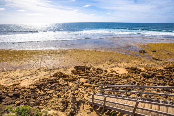 Дзвони пляж Вікторія Австралії — стокове фото