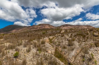 Queenstown Tasmania lunar landscape
