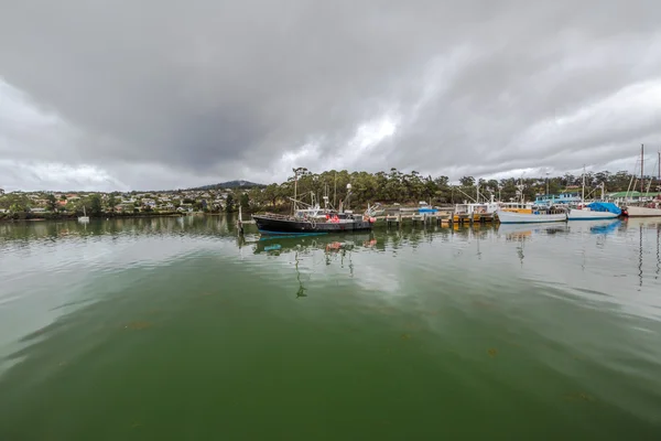 Hafen von st helens tasmania — Stockfoto