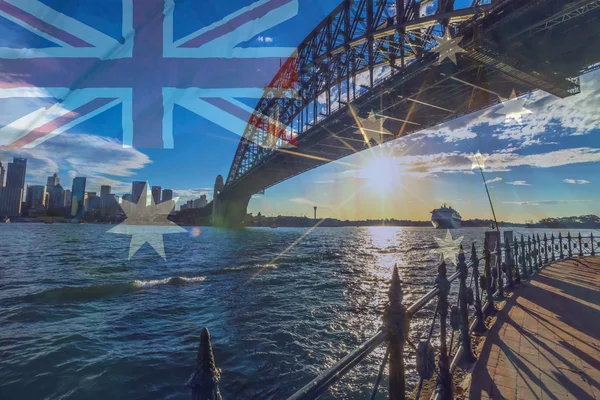 Puente del puerto de Sydney — Foto de Stock