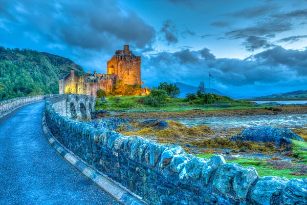Замок Eilean Donan — стокове фото