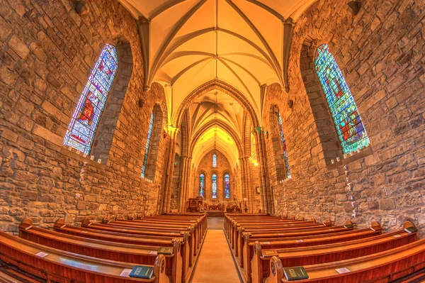 Średniowieczny kościół Highlands — Zdjęcie stockowe