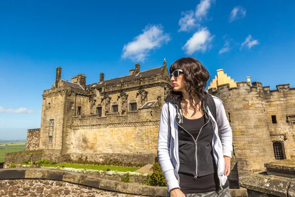 Turistler Stirling kalesinde