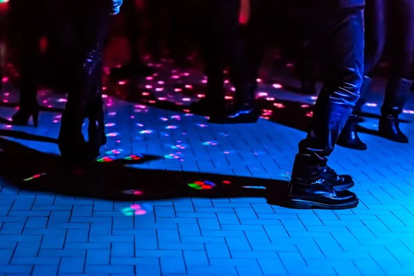 Defocused dance floor — Stock Photo, Image