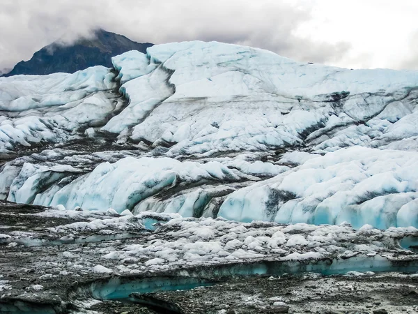 阿拉斯加融化冰川 — 图库照片