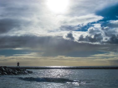 Balıkçı siluet Tenerife