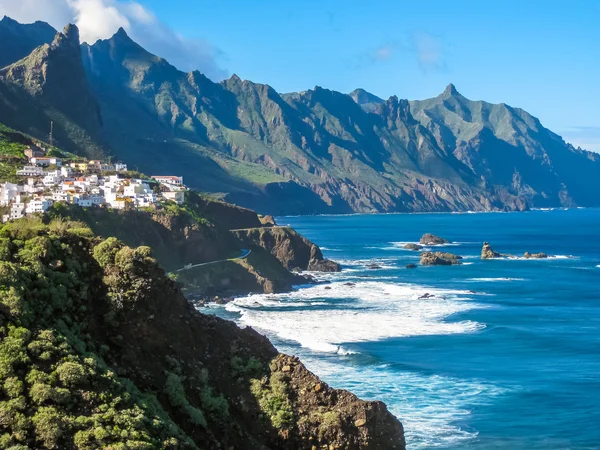 Cliffs Spain Tenerife — Zdjęcie stockowe
