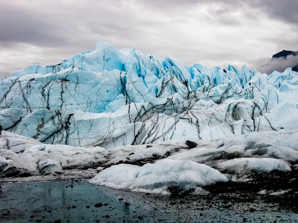 Glaciar alaska matanuska — Fotografia de Stock