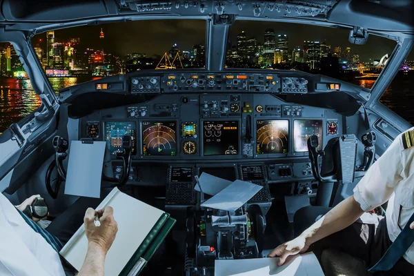 Cockpit in Sydney — Stockfoto