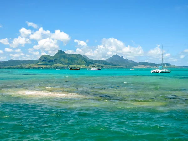 Isola di Corallo Aigrettes Mauritius — Foto Stock