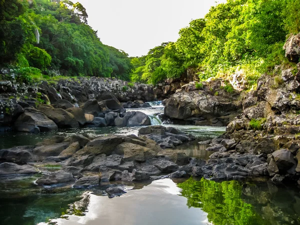 Rio negro desfiladeiros mauritius — Fotografia de Stock