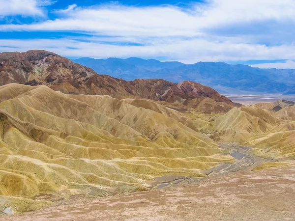 Zabriskie point doliny śmierci — Zdjęcie stockowe