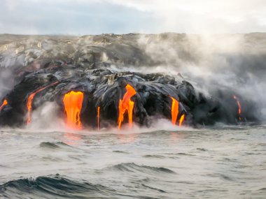 Kilauea Volkanı Hawaii
