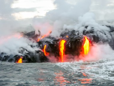 Kilauea Volkanı Hawaii