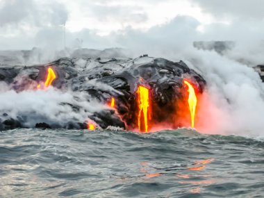 Kilauea Volkanı Hawaii