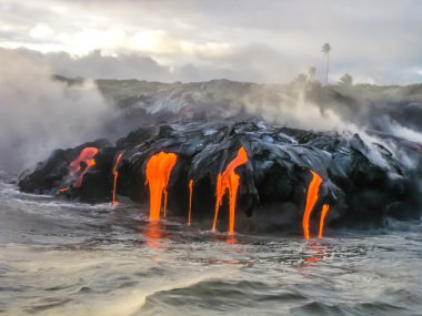 Kilauea Volkanı Hawaii