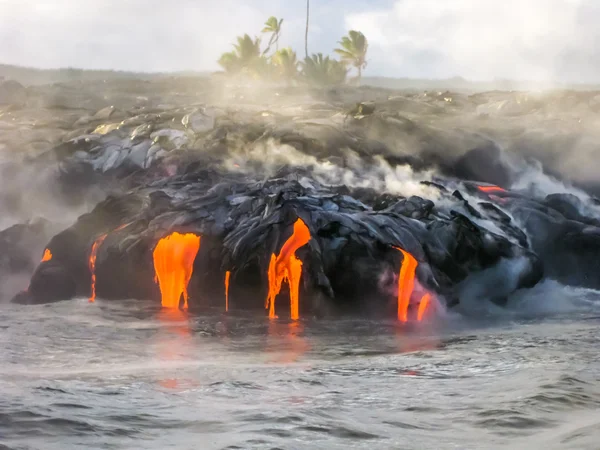 Vulcão kilauea hawaii — Fotografia de Stock