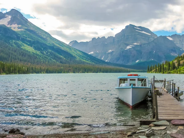 Lake mcdonald im gletscher montana — Stockfoto