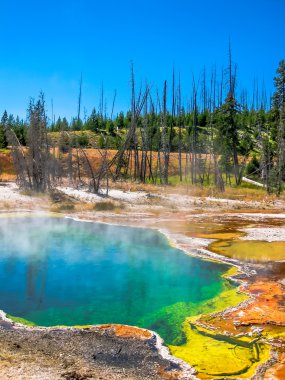 Yellowstone havuzda uçurum