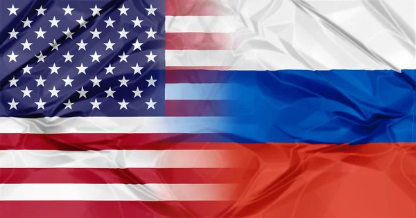 Russia United States — Zdjęcie stockowe