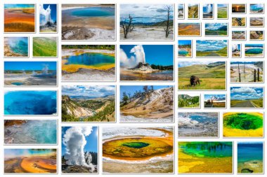 Yellowstone kaplıca kolaj