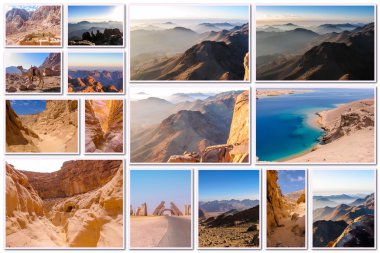 Egypt pictures collage