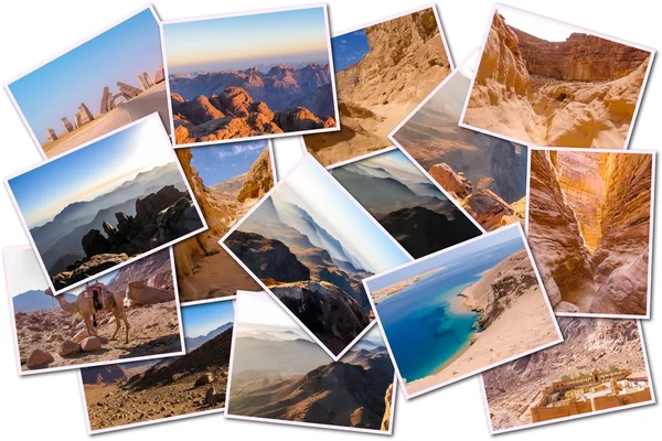 Egypt pictures collage — Stockfoto