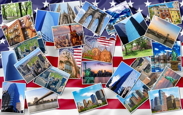 New York Collage — Stockfoto