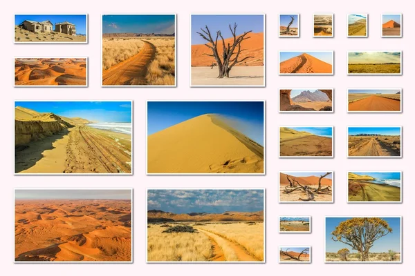 Namibie photos collage — Photo