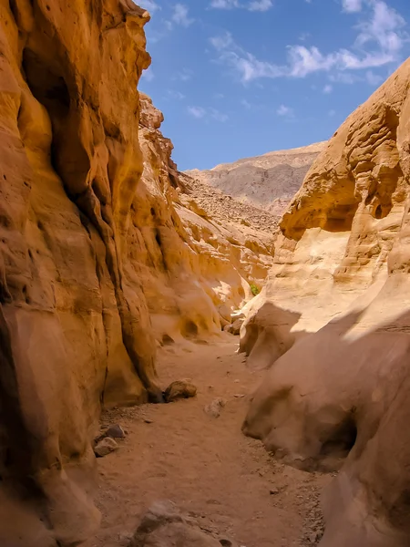 Egitto Canyon colorato Nuweiba — Foto Stock