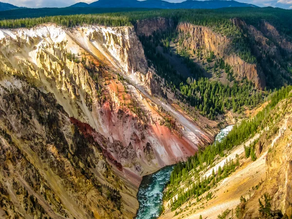 Yellowstone lägre faller — Stockfoto