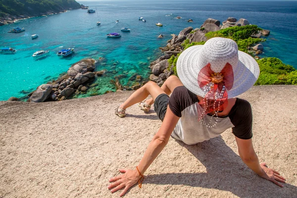 Titik Tilikan Kepulauan Similan — Stok Foto