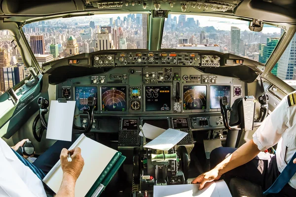 Flug nach New York — Stockfoto
