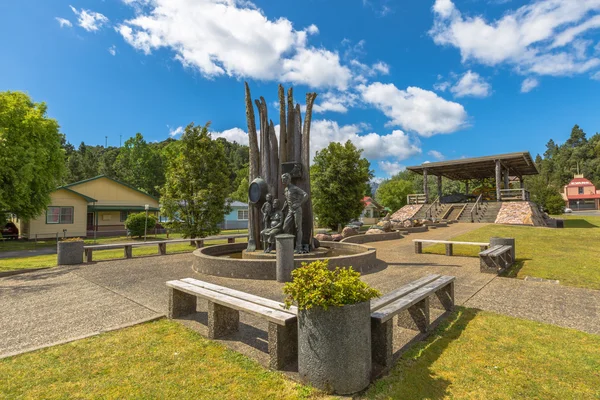 Monumento a Queenstown mineros — Foto de Stock