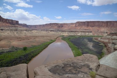 Green River, Canyonlands Ulusal Parkı, Utah, ABD