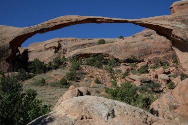 Arches Ulusal Parkı Peyzaj Kemeri, Utah, ABD