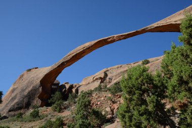 Arches Ulusal Parkı Peyzaj Kemeri, Utah, ABD