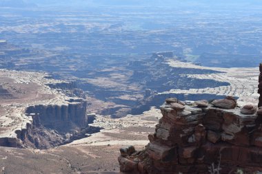Canyonlands Ulusal Parkı, Utah, ABD Gökteki Ada Manzarası