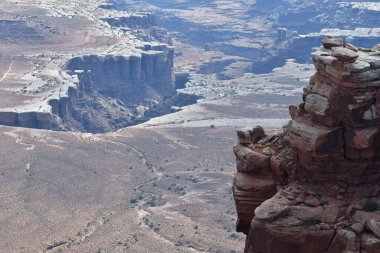 Canyonlands Ulusal Parkı, Utah, ABD Gökteki Ada Manzarası