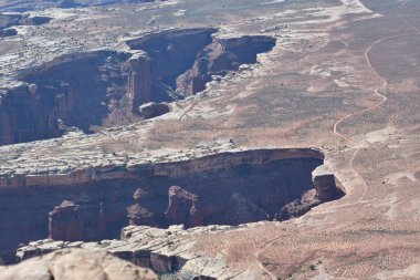 Canyonlands Ulusal Parkı, Utah, ABD Gökteki Ada Manzarası