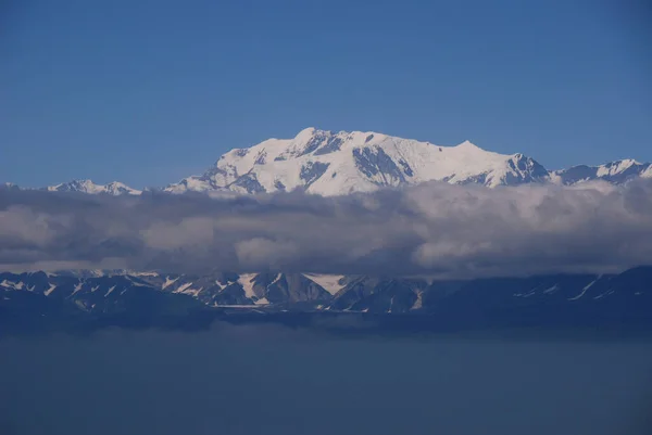 Whiting Peak Hubbard Glacier Alaska Eua — Fotografia de Stock