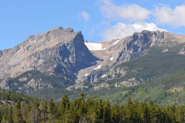 Colorado 'daki Rocky Dağları Ulusal Parkı' nın panoramik görüntüsü