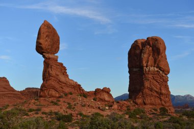 Arches Ulusal Parkı 'nda Dengeli Kaya