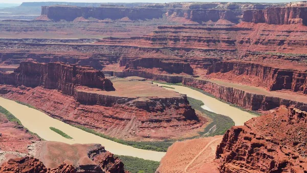 Utah 'taki Ölü At Noktası Eyalet Parkı' ndan görüntü