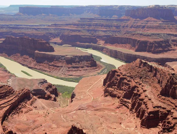 Utah 'taki Ölü At Noktası Eyalet Parkı' ndan görüntü